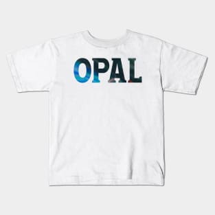 Opal - Psychedelic Style Kids T-Shirt